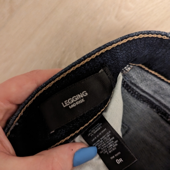Express leggings mid rise jeans - Picture 3 of 4